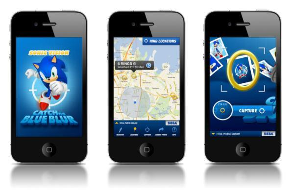 ... launches Sonic The Hedgehog Augmented Reality iPhone App in Australia